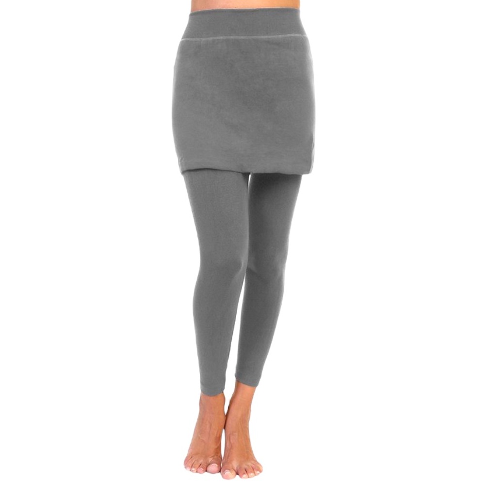 ANGELINA NWT Berry Mini Skirt with Attached Leggings, Size L/XL.